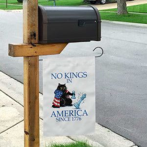 Funny Protest Chess Cat No Kings In America Garden Flag Political Humor Gift TS12 Print Your Wear