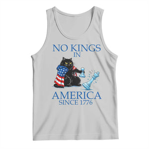 Funny Protest Chess Cat No Kings In America Tank Top Political Humor Gift TS12 Ash Print Your Wear