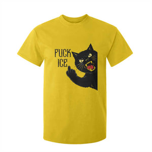 Funny Fck Ice Black Cat T Shirt For Kid Resist Minneapolis Political TS12 Daisy Print Your Wear