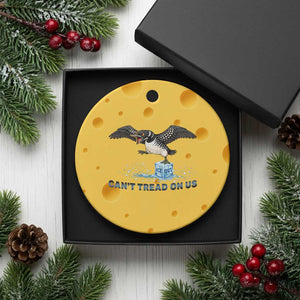Can Not Tread On Us Minnesota Loon Ceramic Ornament Anti ICE MN Protest TS12 1pc Yellow Cheese Print Your Wear