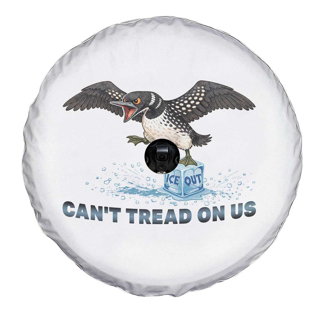Can Not Tread On Us Minnesota Loon Spare Tire Cover Anti ICE MN Protest TS12 Print Your Wear