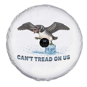 Can Not Tread On Us Minnesota Loon Spare Tire Cover Anti ICE MN Protest TS12 Print Your Wear