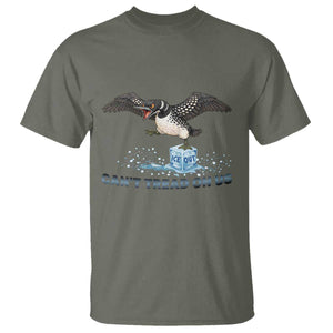 Can Not Tread On Us Minnesota Loon T Shirt Anti ICE MN Protest TS12 Military Green Print Your Wear