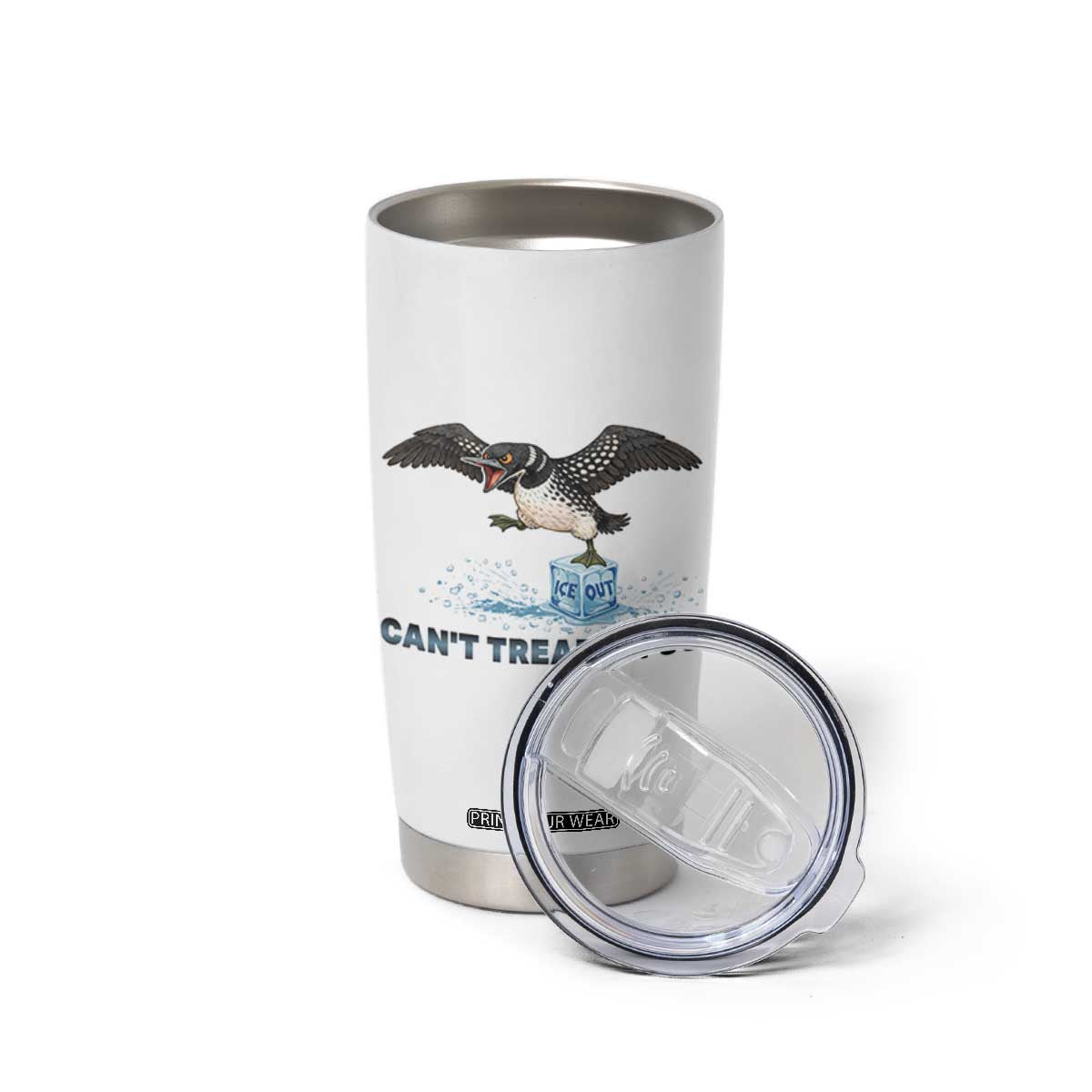 Can Not Tread On Us Minnesota Loon Tumbler Cup Anti ICE MN Protest TS12 Print Your Wear