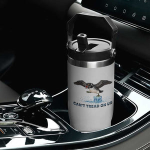 Can Not Tread On Us Minnesota Loon Flip Straw Tumbler Anti ICE MN Protest TS12 Print Your Wear