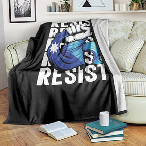 Minnesota Resist Ice Out Throw Blanket Support MN Anti Ice Movement TS12 Print Your Wear