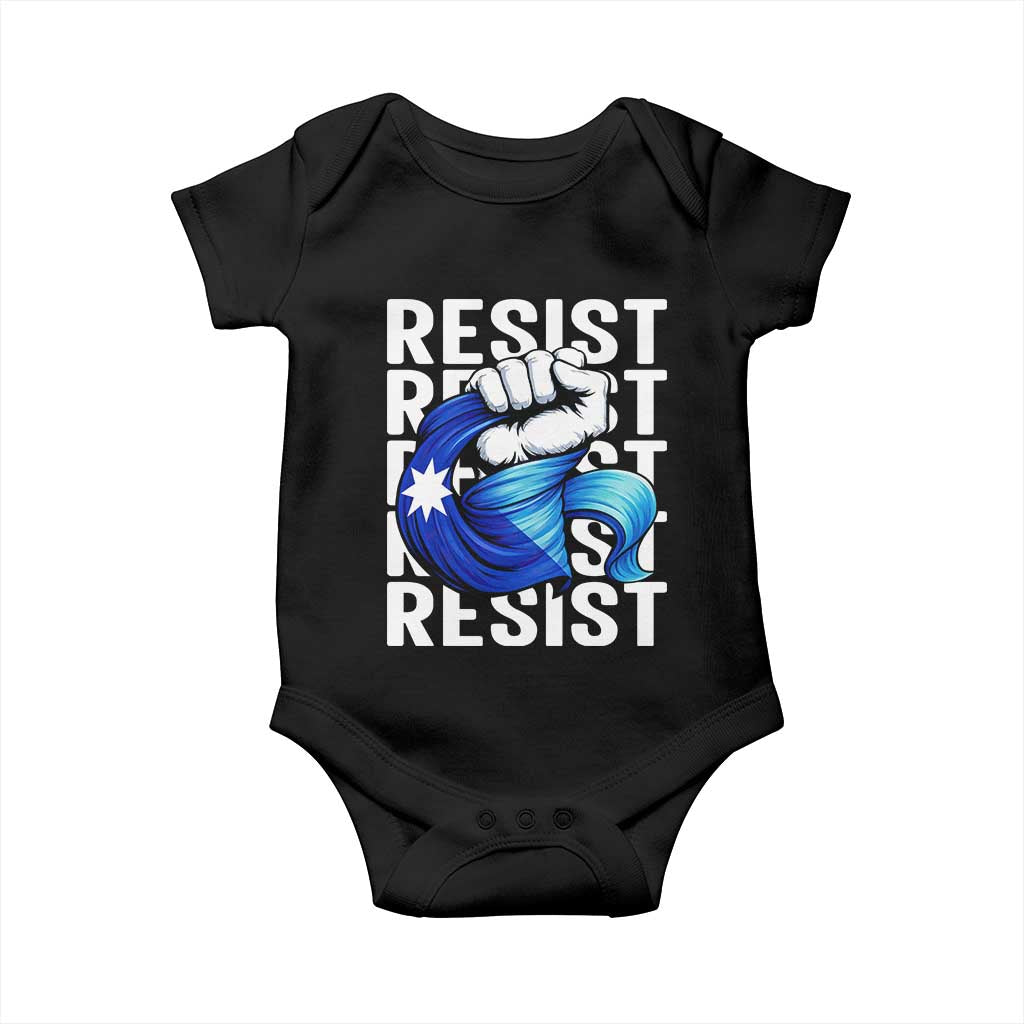 Minnesota Resist Ice Out Baby Onesie Support MN Anti Ice Movement TS12 Black Print Your Wear