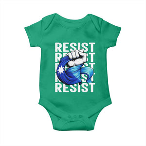 Minnesota Resist Ice Out Baby Onesie Support MN Anti Ice Movement TS12 Irish Green Print Your Wear