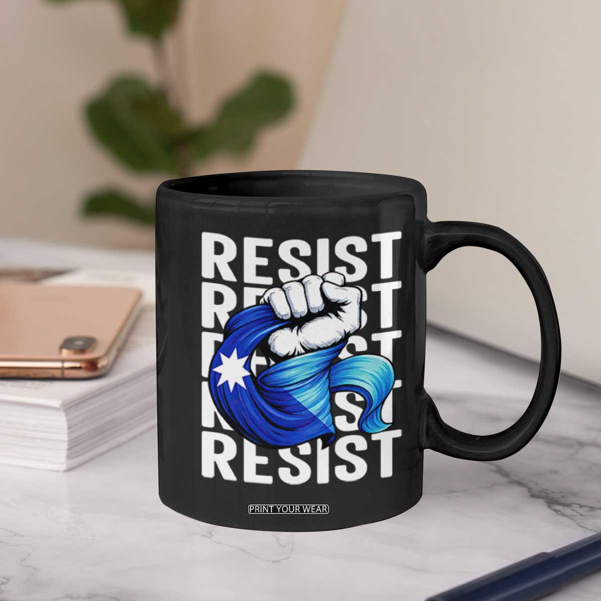 Minnesota Resist Ice Out Coffee Mug Support MN Anti Ice Movement TS12 Print Your Wear