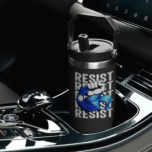 Minnesota Resist Ice Out Flip Straw Tumbler Support MN Anti Ice Movement TS12 Print Your Wear