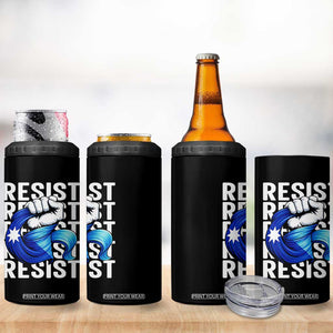 Minnesota Resist Ice Out 4 in 1 Can Cooler Tumbler Support MN Anti Ice Movement TS12 Print Your Wear