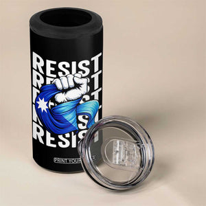 Minnesota Resist Ice Out 4 in 1 Can Cooler Tumbler Support MN Anti Ice Movement TS12 Print Your Wear
