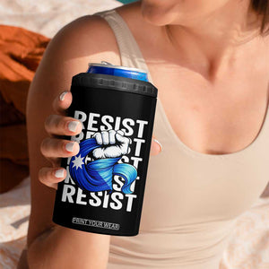 Minnesota Resist Ice Out 4 in 1 Can Cooler Tumbler Support MN Anti Ice Movement TS12 Print Your Wear