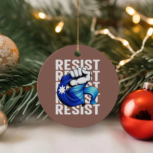 Minnesota Resist Ice Out Ceramic Ornament Support MN Anti Ice Movement TS12 1pc Mocha Print Your Wear
