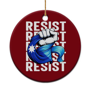 Minnesota Resist Ice Out Ceramic Ornament Support MN Anti Ice Movement TS12 1pc Red Print Your Wear