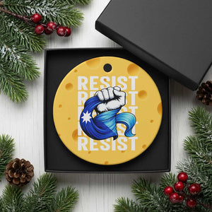 Minnesota Resist Ice Out Ceramic Ornament Support MN Anti Ice Movement TS12 1pc Yellow Cheese Print Your Wear