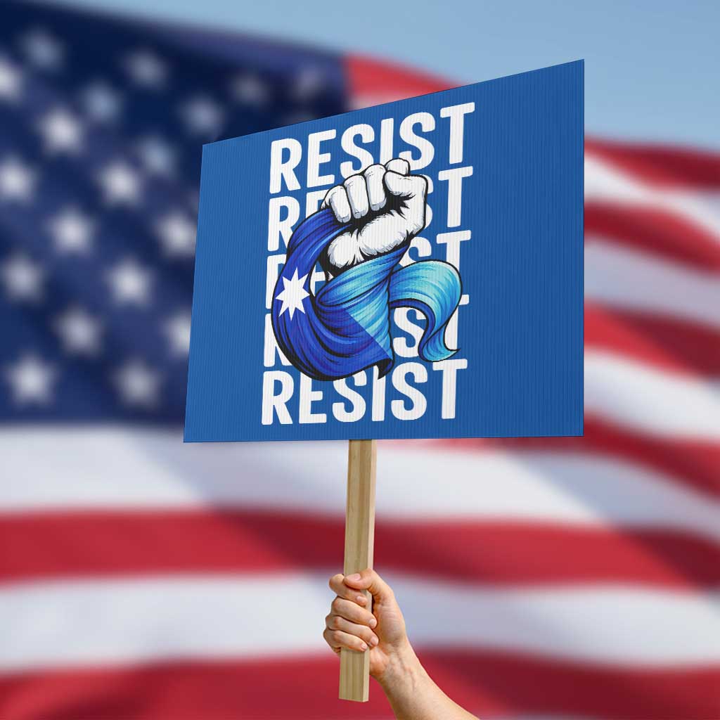 Minnesota Resist Ice Out Protest Sign Support MN Anti Ice Movement TS12 Horizontal 18