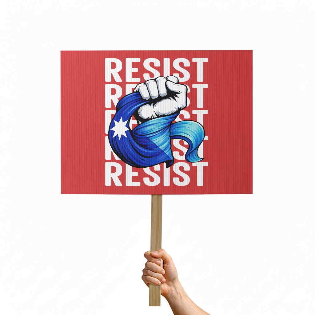 Minnesota Resist Ice Out Protest Sign Support MN Anti Ice Movement TS12 Horizontal 18