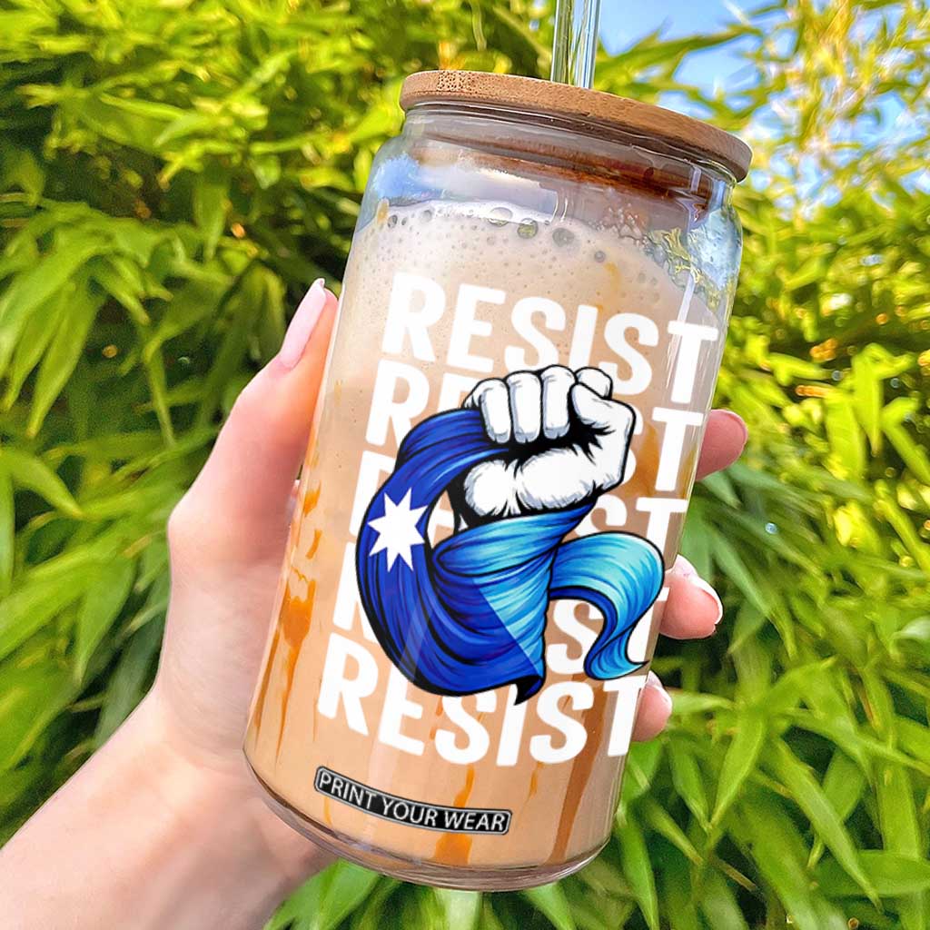 Minnesota Resist Ice Out Glass Can Support MN Anti Ice Movement TS12 Black Print Your Wear