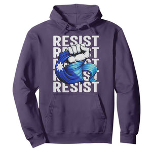 Minnesota Resist Ice Out Hoodie Support MN Anti Ice Movement TS12 Purple Print Your Wear