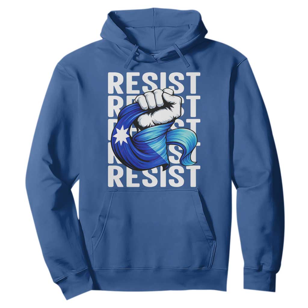 Minnesota Resist Ice Out Hoodie Support MN Anti Ice Movement TS12 Royal Blue Print Your Wear