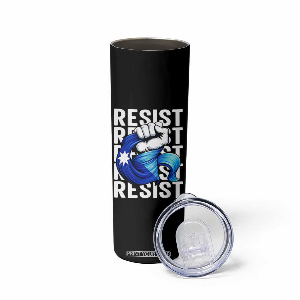 Minnesota Resist Ice Out Skinny Tumbler Support MN Anti Ice Movement TS12 Print Your Wear