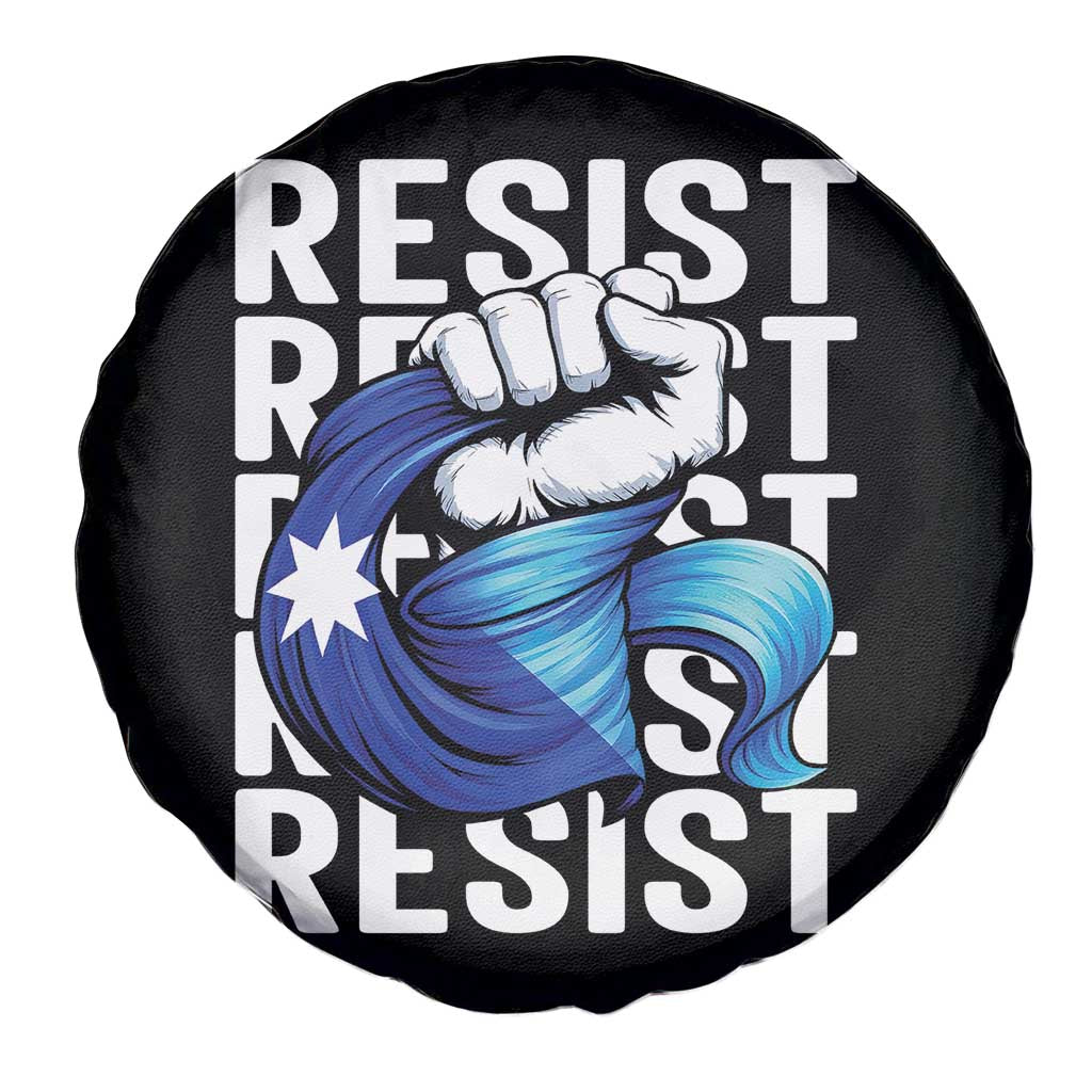 Minnesota Resist Ice Out Spare Tire Cover Support MN Anti Ice Movement TS12 Print Your Wear