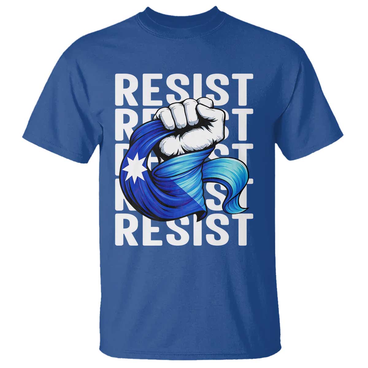 Minnesota Resist Ice Out T Shirt Support MN Anti Ice Movement TS12 Royal Blue Print Your Wear