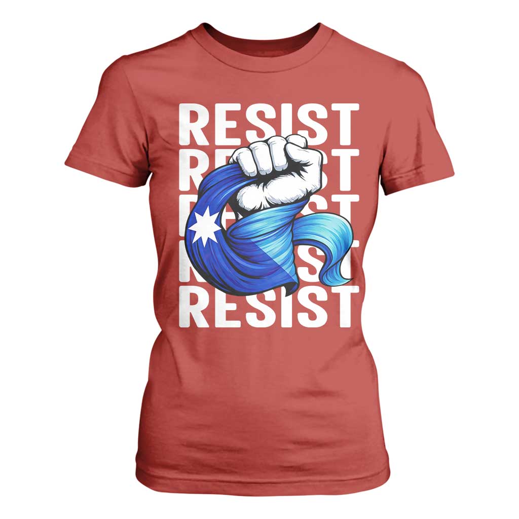 Minnesota Resist Ice Out T Shirt For Women Support MN Anti Ice Movement TS12 Red Print Your Wear