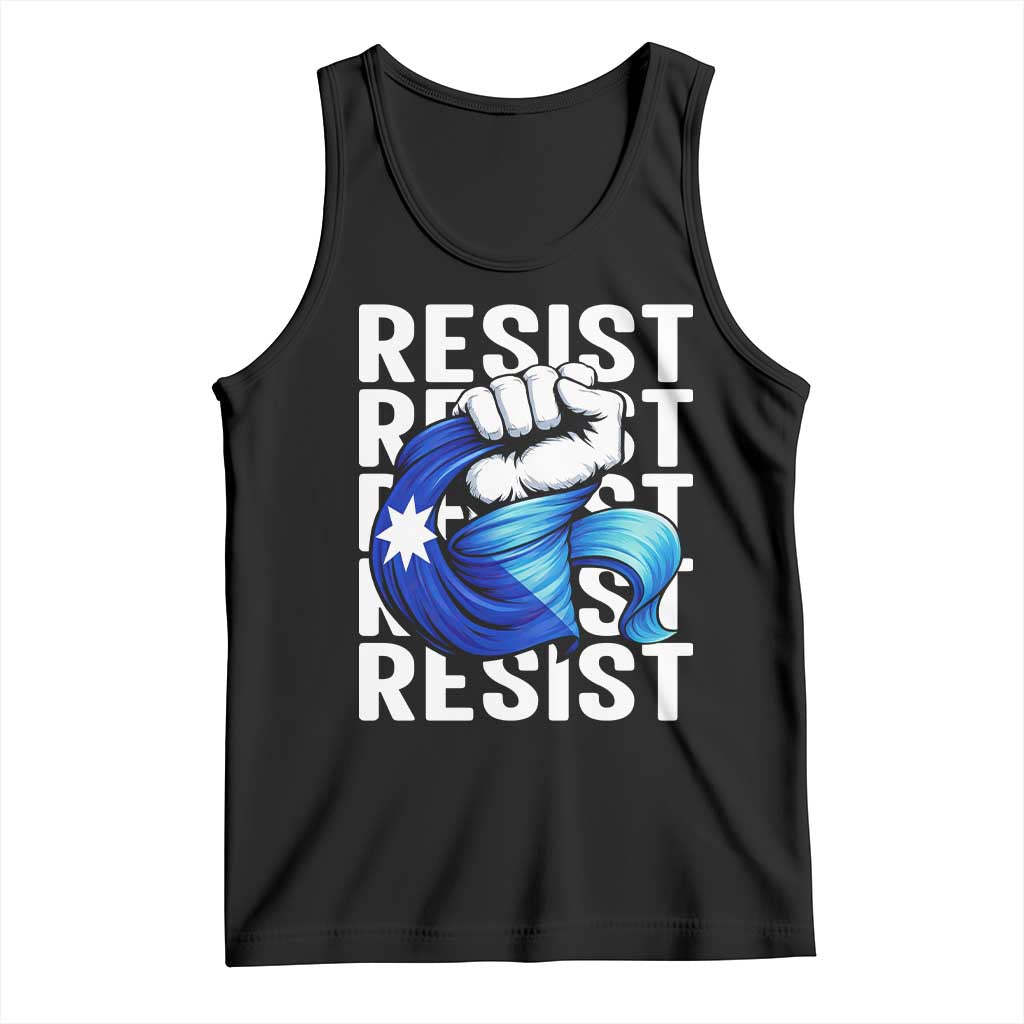 Minnesota Resist Ice Out Tank Top Support MN Anti Ice Movement TS12 Black Print Your Wear