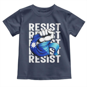 Minnesota Resist Ice Out Toddler T Shirt Support MN Anti Ice Movement TS12 Navy Print Your Wear