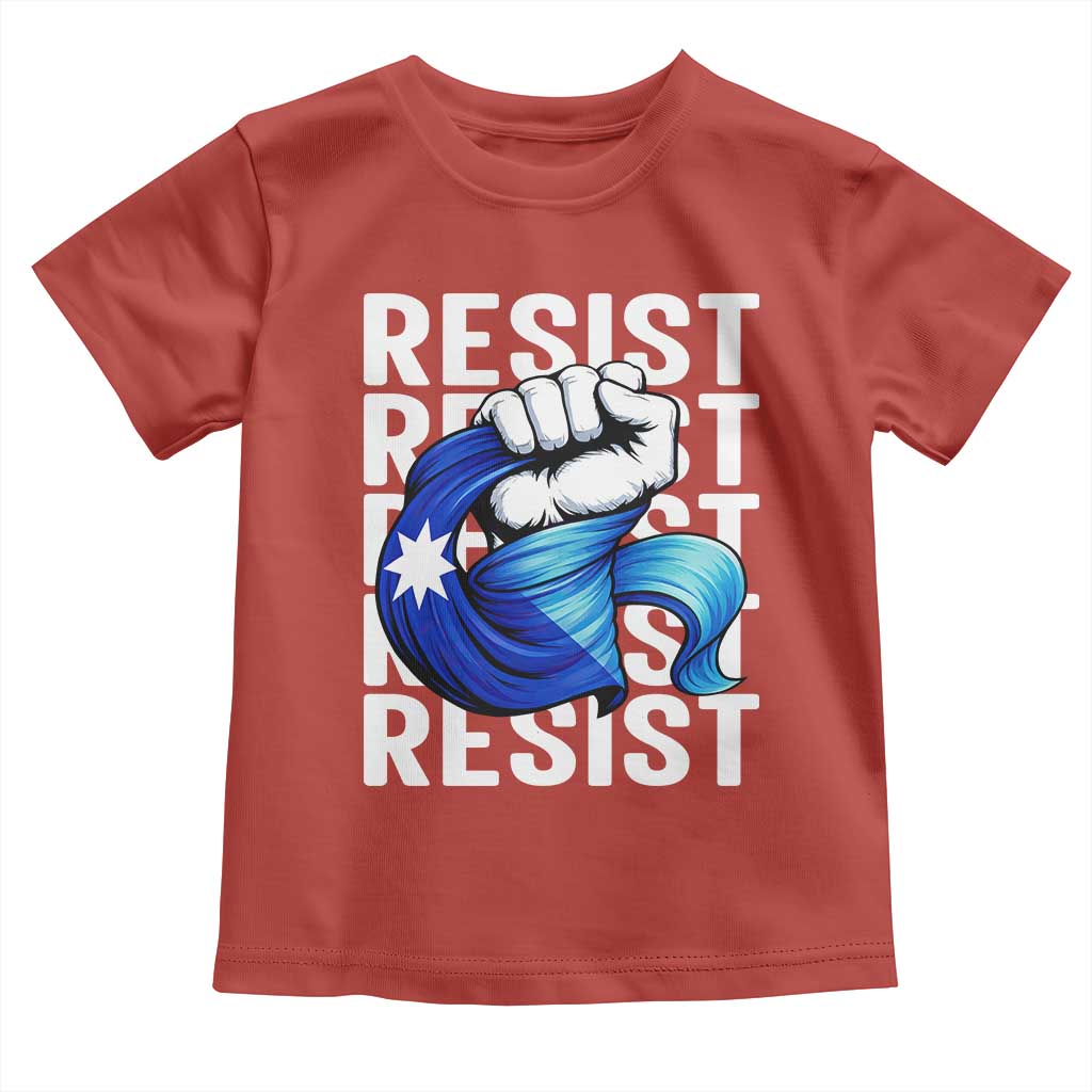 Minnesota Resist Ice Out Toddler T Shirt Support MN Anti Ice Movement TS12 Red Print Your Wear