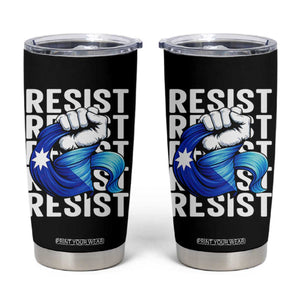 Minnesota Resist Ice Out Tumbler Cup Support MN Anti Ice Movement TS12 Black Print Your Wear