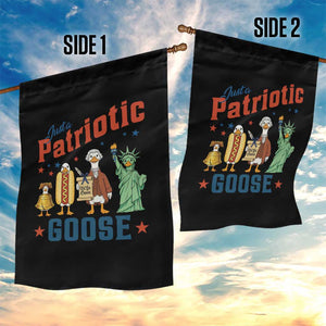 Just A Patriotic Goose Garden Flag America 250th Anniversary TS12 Print Your Wear
