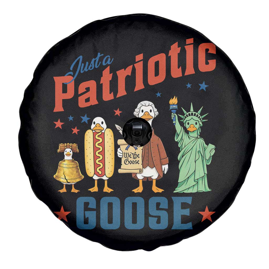 Just A Patriotic Goose Spare Tire Cover America 250th Anniversary TS12 Print Your Wear