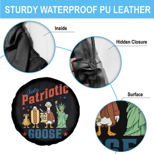 Just A Patriotic Goose Spare Tire Cover America 250th Anniversary TS12 Print Your Wear