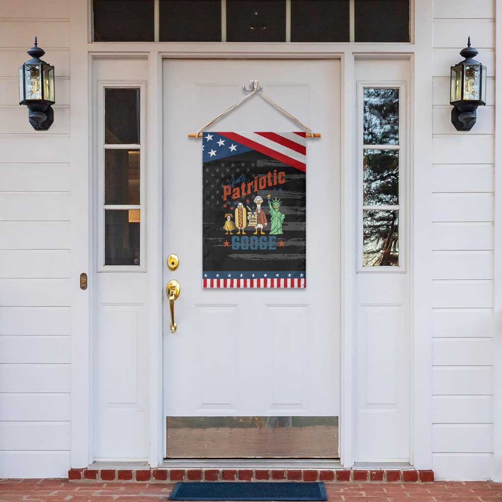 Just A Patriotic Goose Patriotic Garden Flag USA 250th Anniversary TS12 Print Your Wear