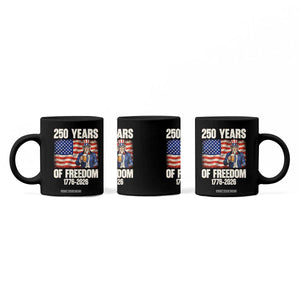 250 Years Of Freedom Coffee Mug Patriotic Uncle Sam TS12 Print Your Wear