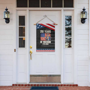 250 Years Of Freedom Garden Flag Patriotic Uncle Sam TS12 Print Your Wear