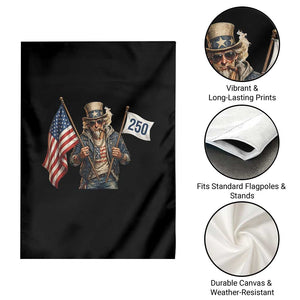 Patriotic Uncle Sam Celebrating 250 Years America Garden Flag TS12 Print Your Wear