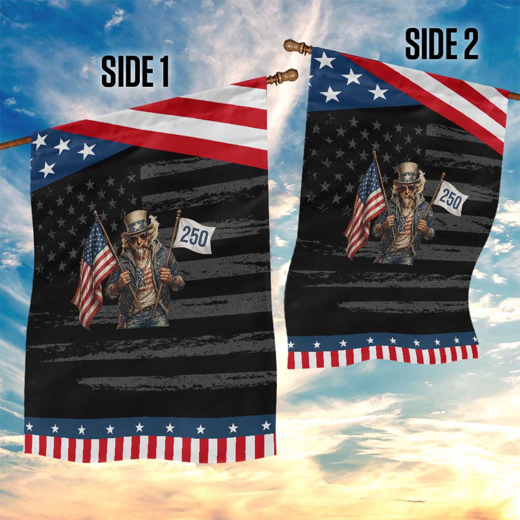 Patriotic Uncle Sam Celebrating 250 Years America Garden Flag TS12 Print Your Wear
