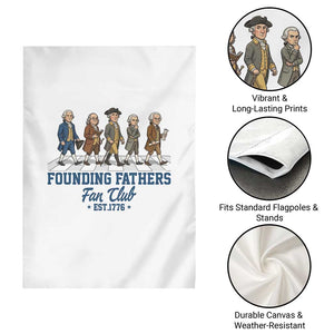 Funny Founding Fathers Fan Club Garden Flag Patriotic American History TS12 Print Your Wear