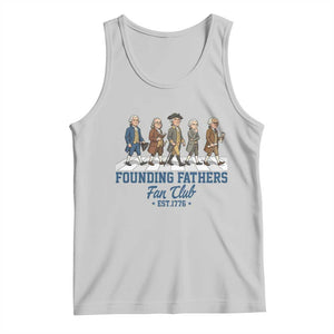 Funny Founding Fathers Fan Club Tank Top Patriotic American History TS12 Ash Print Your Wear