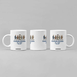 Funny Founding Fathers Fan Club Coffee Mug Patriotic American History TS12 Print Your Wear