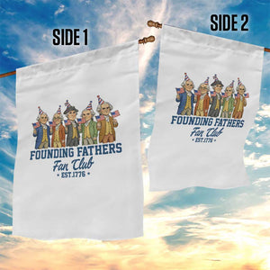 Funny Founding Fathers Fan Club Garden Flag American History Lovers TS12 Print Your Wear