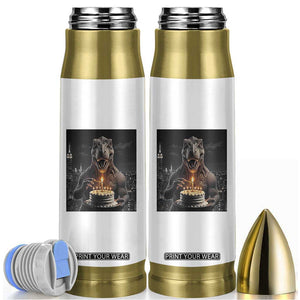 Funny Birthday Dinosaur Bullet Tumbler Prehistoric Party Celebration TS12 White Print Your Wear