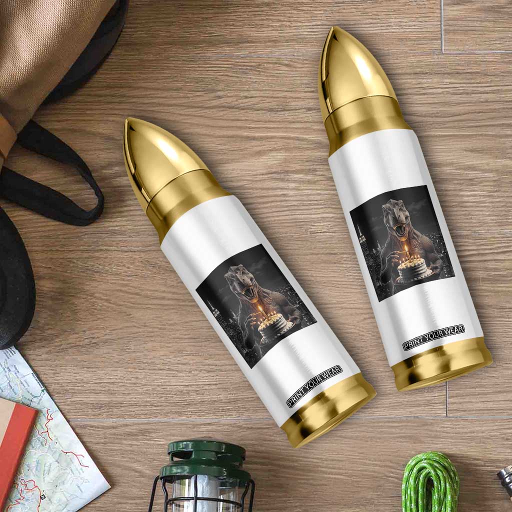 Funny Birthday Dinosaur Bullet Tumbler Prehistoric Party Celebration TS12 Print Your Wear