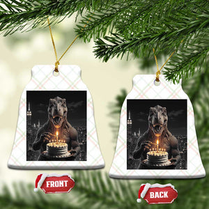 Funny Birthday Dinosaur Ceramic Ornament Prehistoric Party Celebration TS12 Print Your Wear