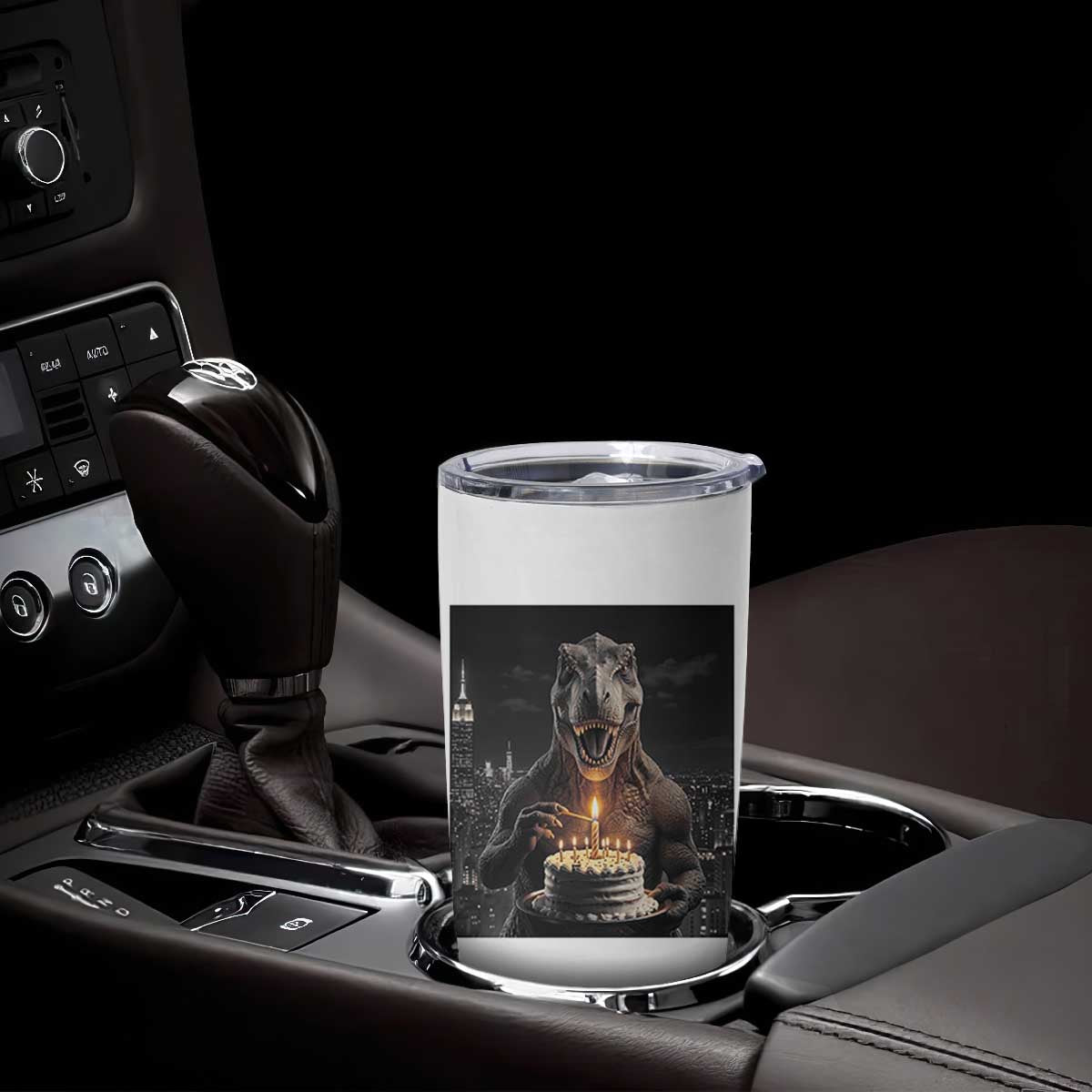 Funny Birthday Dinosaur Tumbler Cup Prehistoric Party Celebration TS12 Print Your Wear