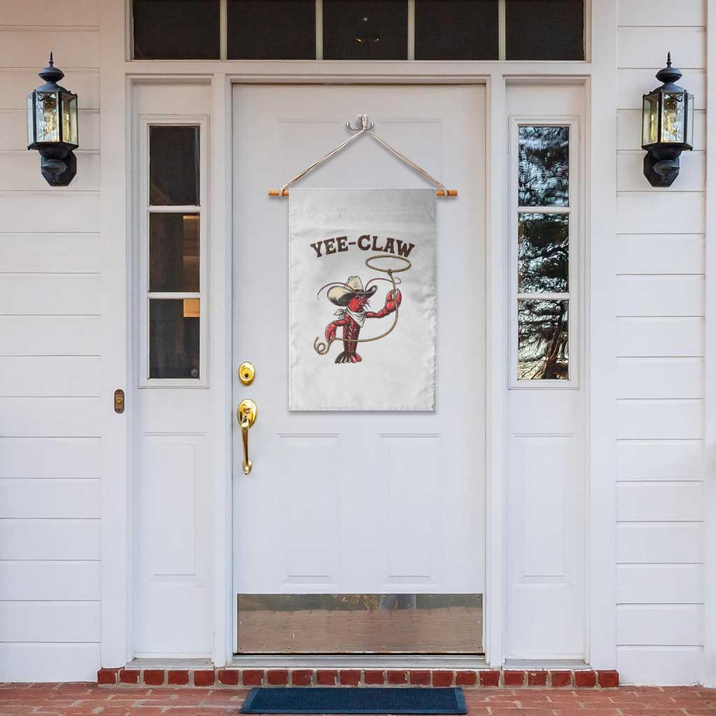 Yee Claw Garden Flag Funny Crawfish Cajun Seafood Festival TS12 Print Your Wear